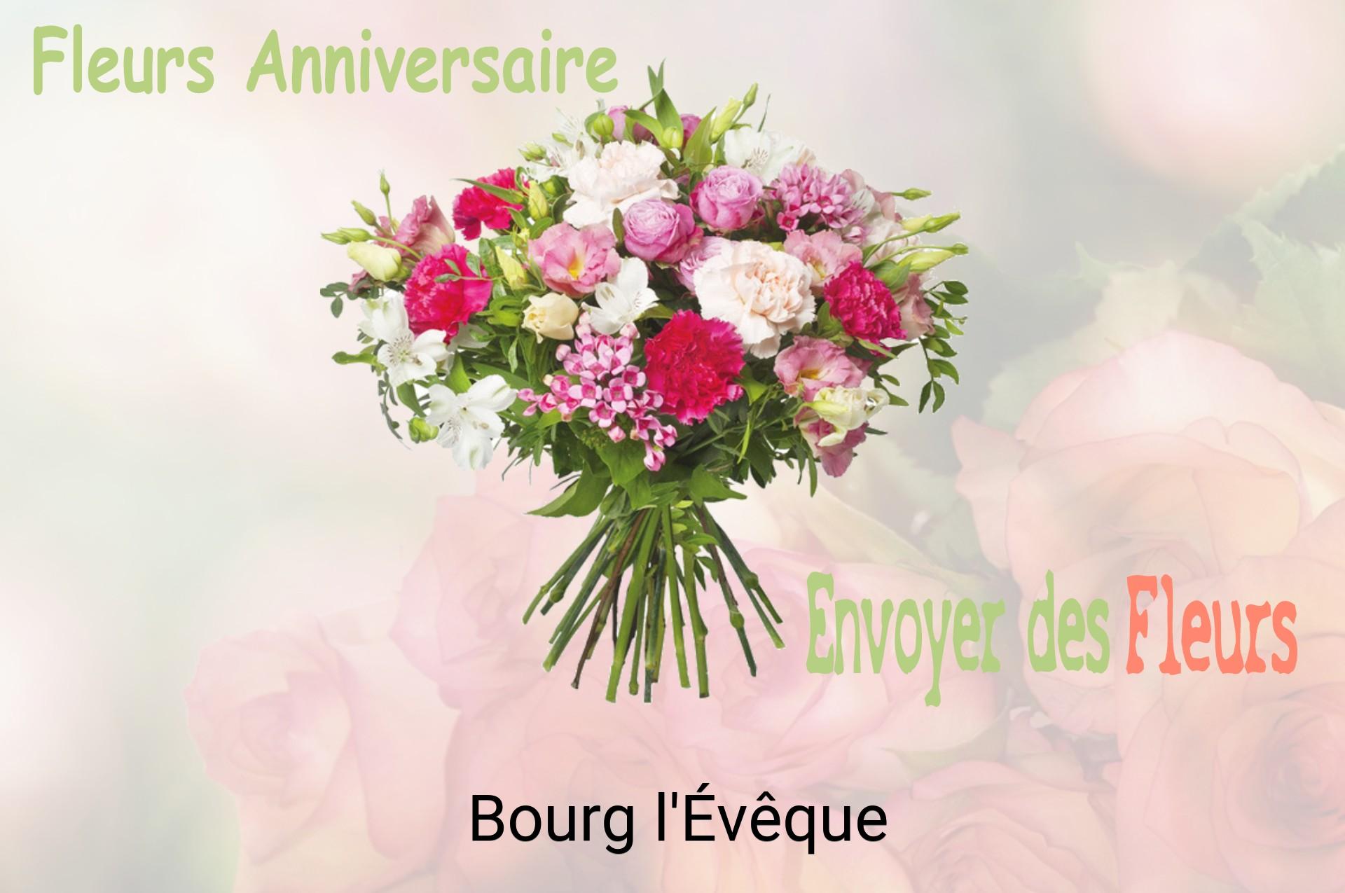 Bouquet de fleurs d’anniversaire livré à Bourg-l'Évêque